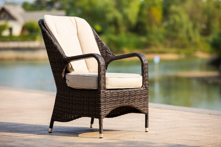 2 Pieces of Patio Chairs Outdoor Wicker Chairs | PAC-009